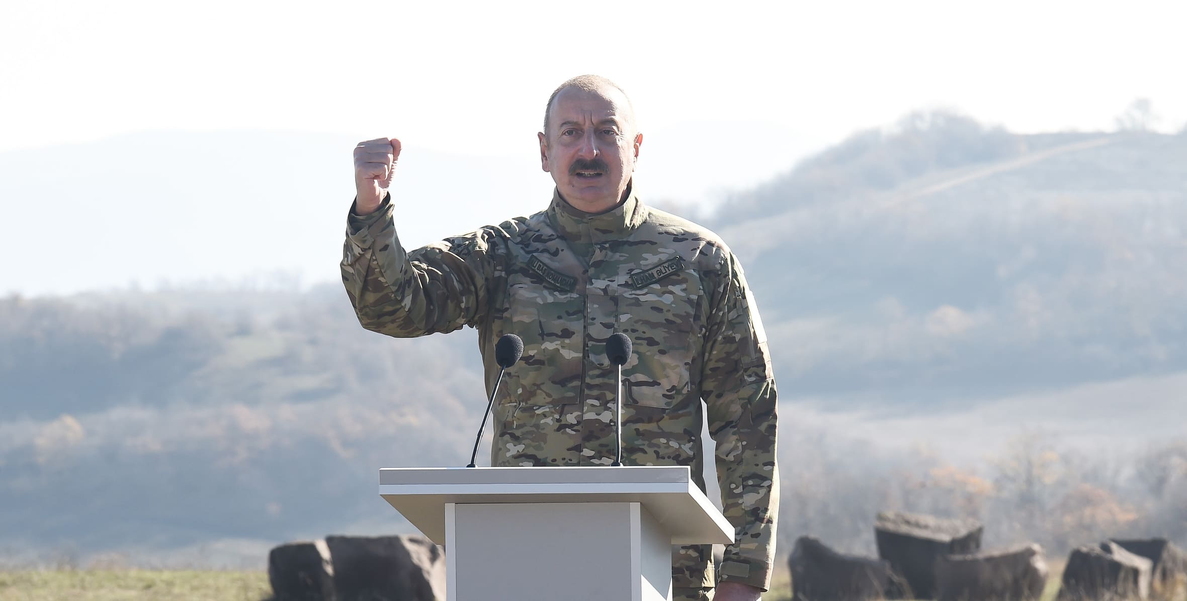 Supreme Commander-in-Chief Ilham Aliyev addressed the military in Shusha