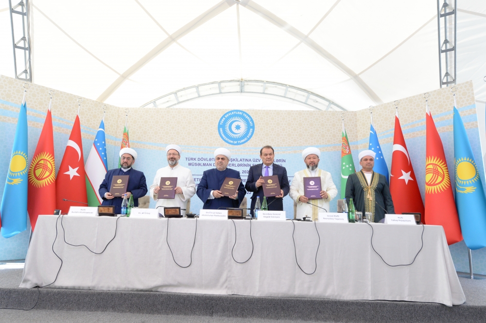 Statute of OTS Council of Muslim Religious Administration Leaders  was signed in Shusha