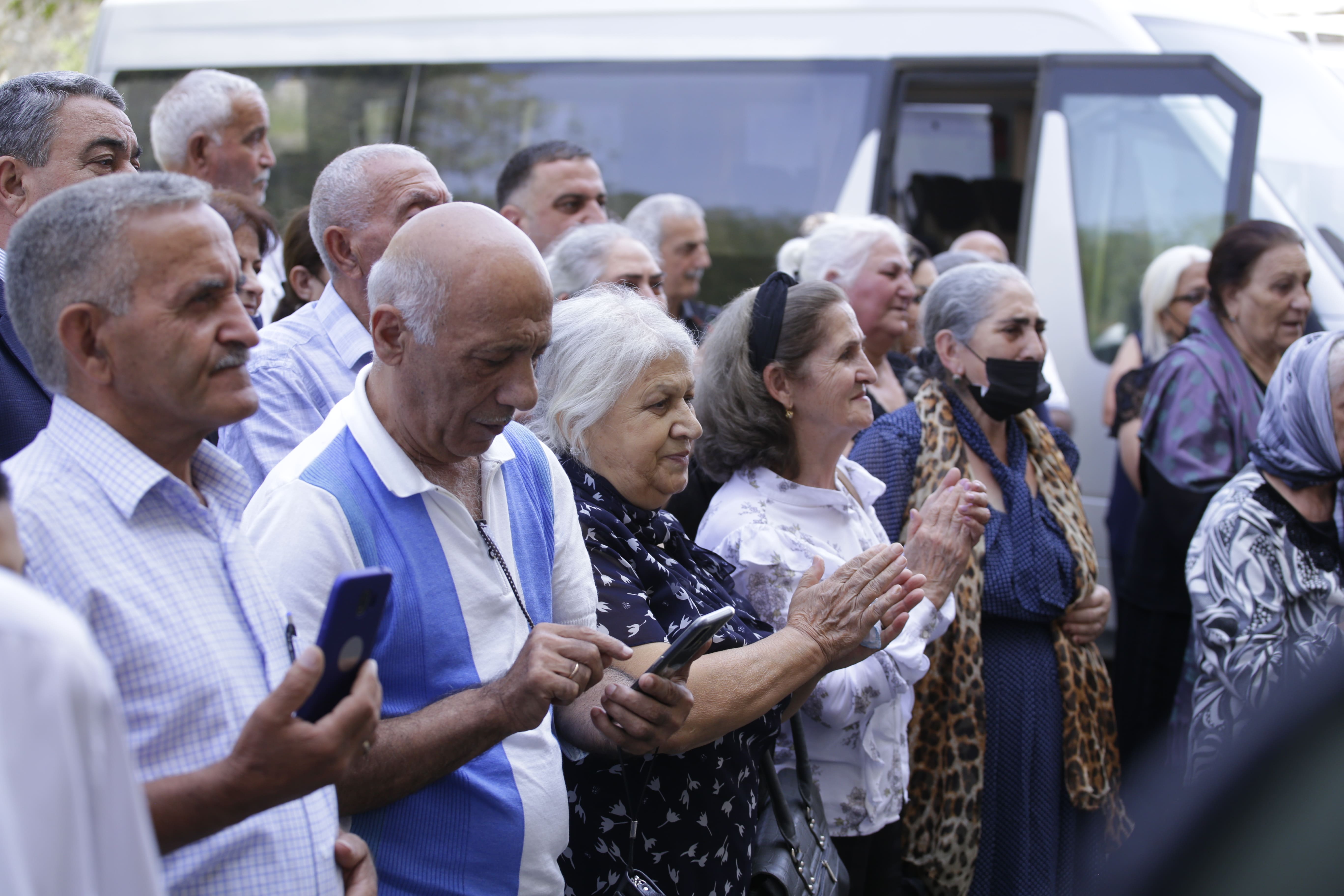 Shusha residents continue their visits to the city