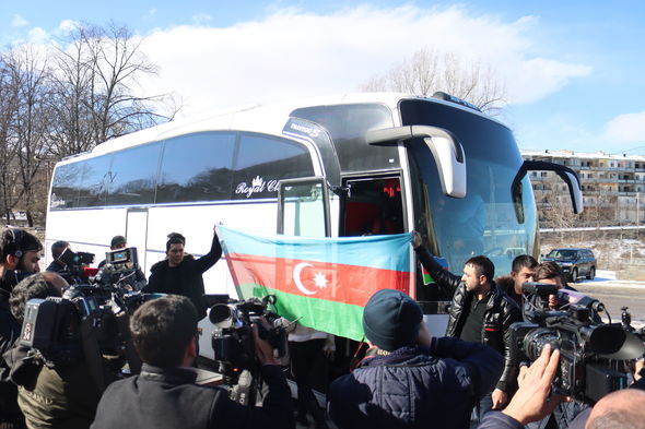 Şuşaya ilk sərnişin avtobusu gəlib